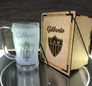 Caneca de Chopp C/ Caixa MDF