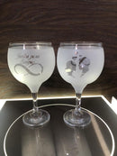 Taça de GIN 600ml Jateada