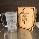 Caneca de Chopp C/ Caixa MDF
