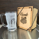 Caneca de Chopp C/ Caixa MDF